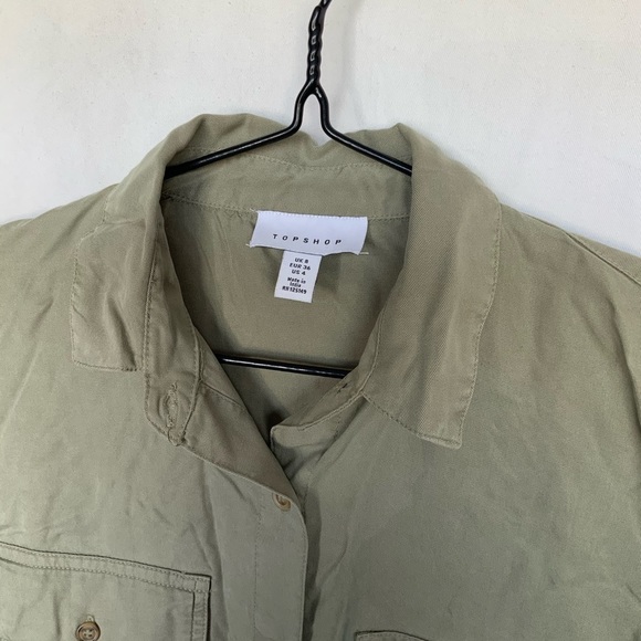 Topshop | utility style top - Picture 3 of 6